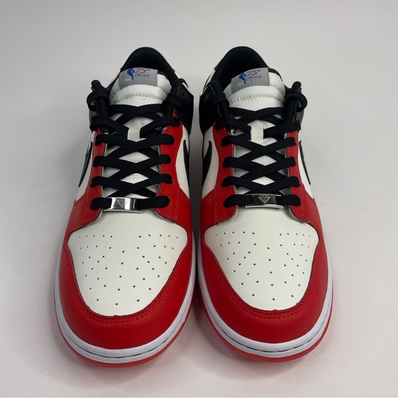 Nike Dunk Low Retro EMB X NBA 75th Anniversary “Bulls” 2023 - Picture 2 of 5